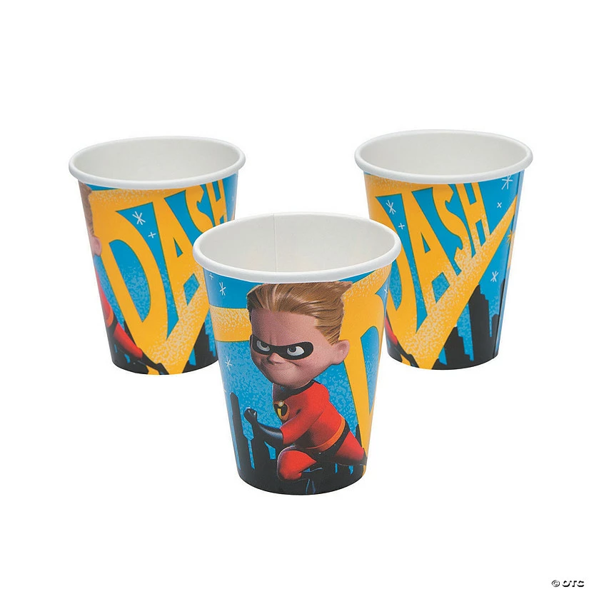 Wholesale π Incredibles 2β’ The Dash Party Paper Cups - 8 Ct. π 4 Wholesale π Incredibles 2β’ The Dash Party Paper Cups - 8 Ct. π - Image 2