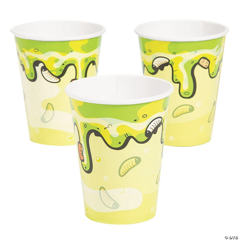 Flash Sale π Gross Slime & Bugs Paper Cups - 8 Ct. π 4 Flash Sale π Gross Slime & Bugs Paper Cups - 8 Ct. π - Image 2