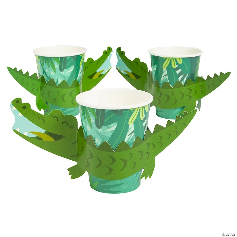 Best reviews of ๐ Tropical Jungle Paper Cups with Alligator Sleeves - 8 Pc. ๐ 4 Best reviews of ๐ Tropical Jungle Paper Cups with Alligator Sleeves - 8 Pc. ๐ - Image 2