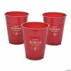 Cheapest 🛒 Red Personalized 🥳 Birthday Party Solid Color Plastic Cups - 40 Pc. 🌟 -Birthday Party Cups Sales Store 13967197