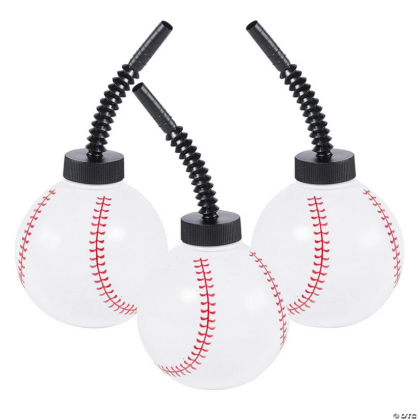 Hot Sale π Baseball Cups with Straws - 8 Ct. βοΈ 4 Hot Sale π Baseball Cups with Straws - 8 Ct. βοΈ - Image 2