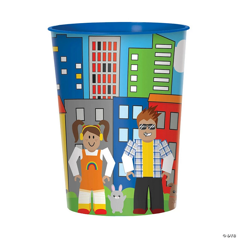 Best Sale ✔️ Party Town People, Buildings & Pets Plastic Favor Tumbler 🛒 4 Best Sale ✔️ Party Town People, Buildings & Pets Plastic Favor Tumbler 🛒 - Image 2
