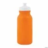 Coupon 🔔 20 oz. Plastic Water Bottles - 50 Pc. ⌛ -Birthday Party Cups Sales Store 20 oz orange plastic water bottles 50 pc 14112693