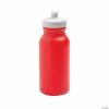 Buy 🥰 20 oz. Plastic Water Bottles - 50 Pc. 🎉 -Birthday Party Cups Sales Store 20 oz red plastic water bottles 50 pc 14112696