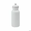 Promo 🌟 20 oz. Plastic Water Bottles - 50 Pc. ✨ -Birthday Party Cups Sales Store 20 oz white plastic water bottles 50 pc 14112699