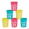 Wholesale π 21st π Birthday Plastic Shot Glasses - 40 Ct. π 1 Wholesale π 21st π Birthday Plastic Shot Glasses - 40 Ct. π -Birthday Party Cups Sales Store 21st birthday plastic shot glasses 40 ct 13909521