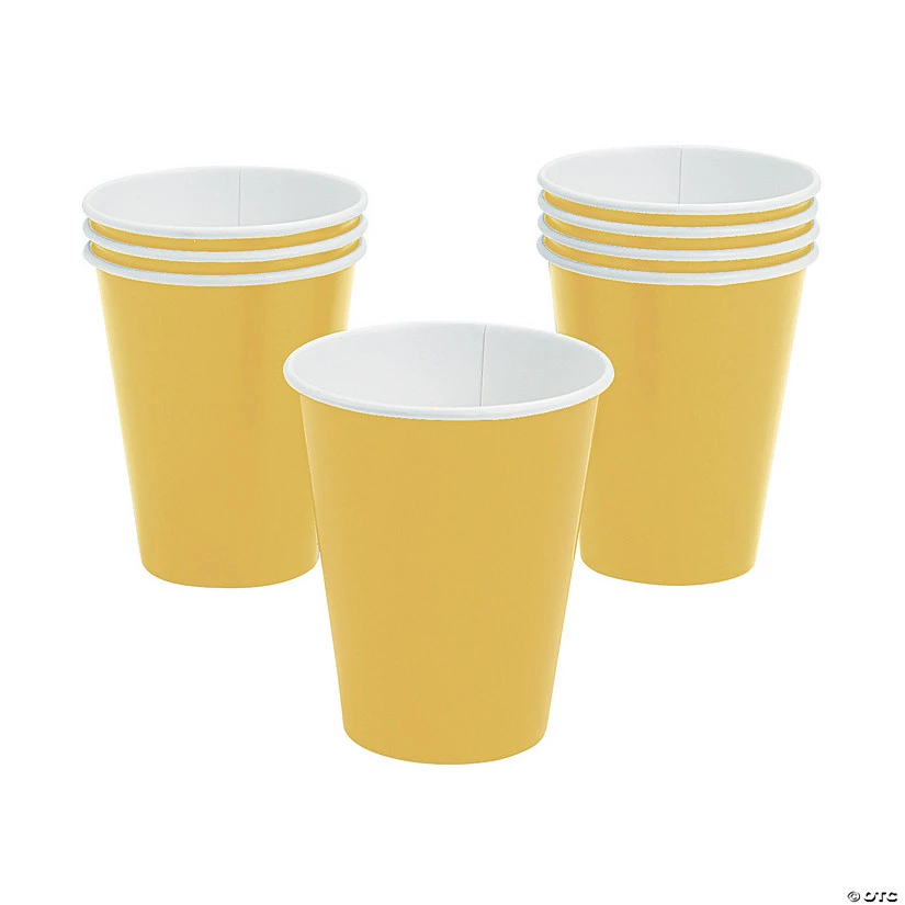 Cheap ๐ Solid Color Paper Cups - 24 Ct. ๐ 4 Cheap ๐ Solid Color Paper Cups - 24 Ct. ๐ - Image 2