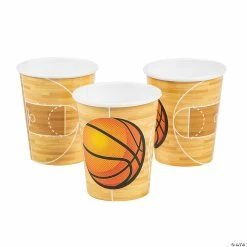 Best reviews of 👍 Basketball Court & Ball Paper Cups - 8 Ct. ❤️