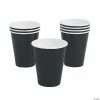 Best deal 🥰 Solid Color Paper Cups - 24 Ct. 💯 -Birthday Party Cups Sales Store black paper cups 24 ct 70 1069