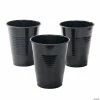 New π Plastic Cups - 20 Ct. π 1 New π Plastic Cups - 20 Ct. π -Birthday Party Cups Sales Store black plastic cups 20 ct 13746597