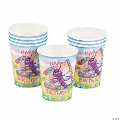 Best Sale π Butterfly 1st π Birthday Flower Garden Paper Cups - 8 Ct. π
