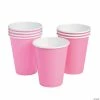 Cheap 🥰 Solid Color Paper Cups - 24 Ct. 😉 -Birthday Party Cups Sales Store candy pink paper cups 24 ct 70 7341