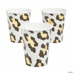 Wholesale 😉 Cheetah Animal Print Party Cups - 8 Pc. 🥰