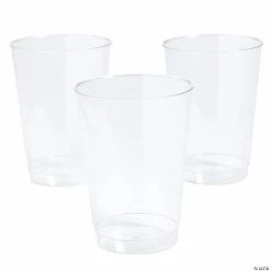 Promo ๐ Clear Plastic Tumblers - 50 Ct. โจ