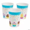 Outlet 🔔 Cupcake Rainbow Sprinkles & Frosting Paper Cups - 8 Pc. ❤️ -Birthday Party Cups Sales Store cupcake rainbow sprinkles and frosting paper cups 8 pc 13806613