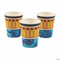 Birthday Party Cups Sales Store 19 Best deal β Dart Battle Party Digital Camouflage Paper Cups - 8 Pc. π₯°