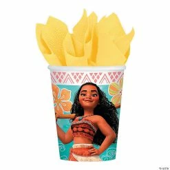 Wholesale 😉 Disney Moana Tropical Party Cups - 8 Pc. ✔️