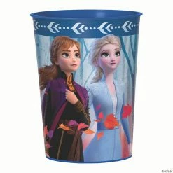 Wholesale ⭐ Disney’s Frozen II Elsa & Anna Metallic Plastic Favor Cup 🔔