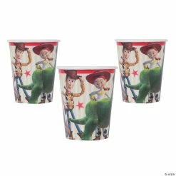 Discount โค๏ธ Disney Toy Story 4โข Woody, Jessie, Rex & Slinky Paper Cups - 8 Pc. ๐