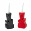 Outlet π― Guitar-Shaped Cups with Straws - 12 Ct. β 1 Outlet π― Guitar-Shaped Cups with Straws - 12 Ct. β -Birthday Party Cups Sales Store guitar shaped cups with straws 12 ct 14104605
