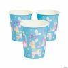 Discount 🔥 Hooray It's Your 🥳 Birthday Flamingo, Llama, Mermaid Cat & Balloon Animal Pastel Paper Cups - 10 Ct. 👍 -Birthday Party Cups Sales Store hooray its your birthday flamingo llama mermaid cat and balloon animal pastel paper cups 10 ct 13847160