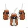 Wholesale 🌟 Horse Cups with Lids & Straws - 8 Ct. ⌛ -Birthday Party Cups Sales Store horse cups with lids and straws 8 ct 13648891
