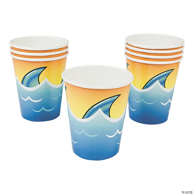 Best deal βοΈ Jawsome Shark Dorsal Fin Paper Cups - 8 Pc. π₯° 3 Best deal βοΈ Jawsome Shark Dorsal Fin Paper Cups - 8 Pc. π₯°