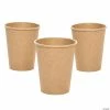 Promo 🌟 Kraft Paper Cups - 8 Ct. 🤩 -Birthday Party Cups Sales Store kraft paper cups 8 ct 14104340