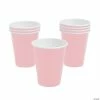Outlet π Solid Color Paper Cups - 24 Ct. π 1 Outlet π Solid Color Paper Cups - 24 Ct. π -Birthday Party Cups Sales Store light pink paper cups 24 ct 70 5644a