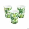 Cheapest ๐งจ Luau Palm Leaf Paper Cups - 8 Pc. ๐ 1 Cheapest ๐งจ Luau Palm Leaf Paper Cups - 8 Pc. ๐ -Birthday Party Cups Sales Store luau palm leaf paper cups 8 pc 13971902
