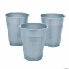 Budget ✔️ Plastic Cups - 20 Ct. 💯 -Birthday Party Cups Sales Store metallic silver plastic cups 20 ct 13746634