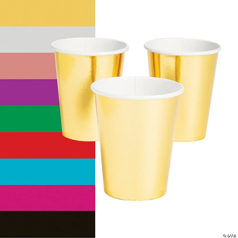 Best deal ๐ฏ Metallic Solid Color Paper Cups - 24 Ct. ๐ 3 Best deal ๐ฏ Metallic Solid Color Paper Cups - 24 Ct. ๐