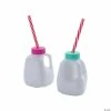 Discount π Mini Milk Carton-Shaped Cups with Straws - 12 Ct. π 2 Discount π Mini Milk Carton-Shaped Cups with Straws - 12 Ct. π -Birthday Party Cups Sales Store mini milk carton shaped cups with straws 12 ct 13957201