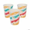 Discount 👏 Movie Party Popcorn Striped Paper Cups - 8 Pc. 🔔 -Birthday Party Cups Sales Store movie party popcorn striped paper cups 8 pc 13795124