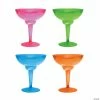 Cheap 👍 Neon Plastic Margarita Glasses - 12 Ct. ✔️ 2 Cheap 👍 Neon Plastic Margarita Glasses - 12 Ct. ✔️ -Birthday Party Cups Sales Store neon plastic margarita glasses 12 ct 13931694