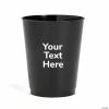 Wholesale 🌟 Personalized Open Text Plastic Stadium Cups - 50 Ct. ✔️ -Birthday Party Cups Sales Store personalized open text plastic stadium cups 50 ct 14168533
