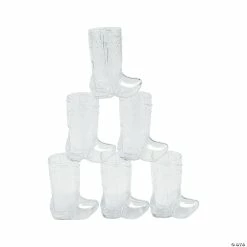 Buy 😀 Plastic Mini Boot Glasses - 12 Ct. ✔️
