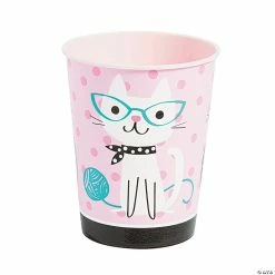 Discount ๐ Purr-Fect Cat Party Plastic Cup ๐