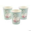 Best Pirce 🛒 Sweet Swan Princess & Flowers Paper Cups - 8 Ct. ✨ -Birthday Party Cups Sales Store sweet swan princess and flowers paper cups 8 ct 13818985