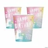Best deal 🎁 Unicorn 🎂 Birthday Hip Hooray Rainbow Paper Cups - 8 Pc. 🎉